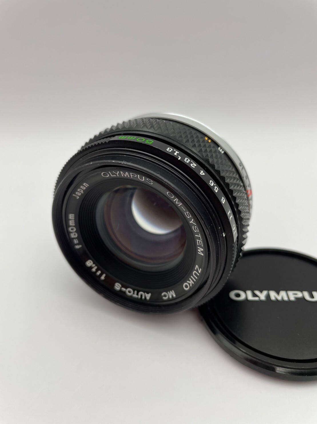 Olympus OM-SYSTEM ZUIKO MC AUTO-S 50mm F1.8 Lens [Excellent] FREE SHIP  JAPAN#180