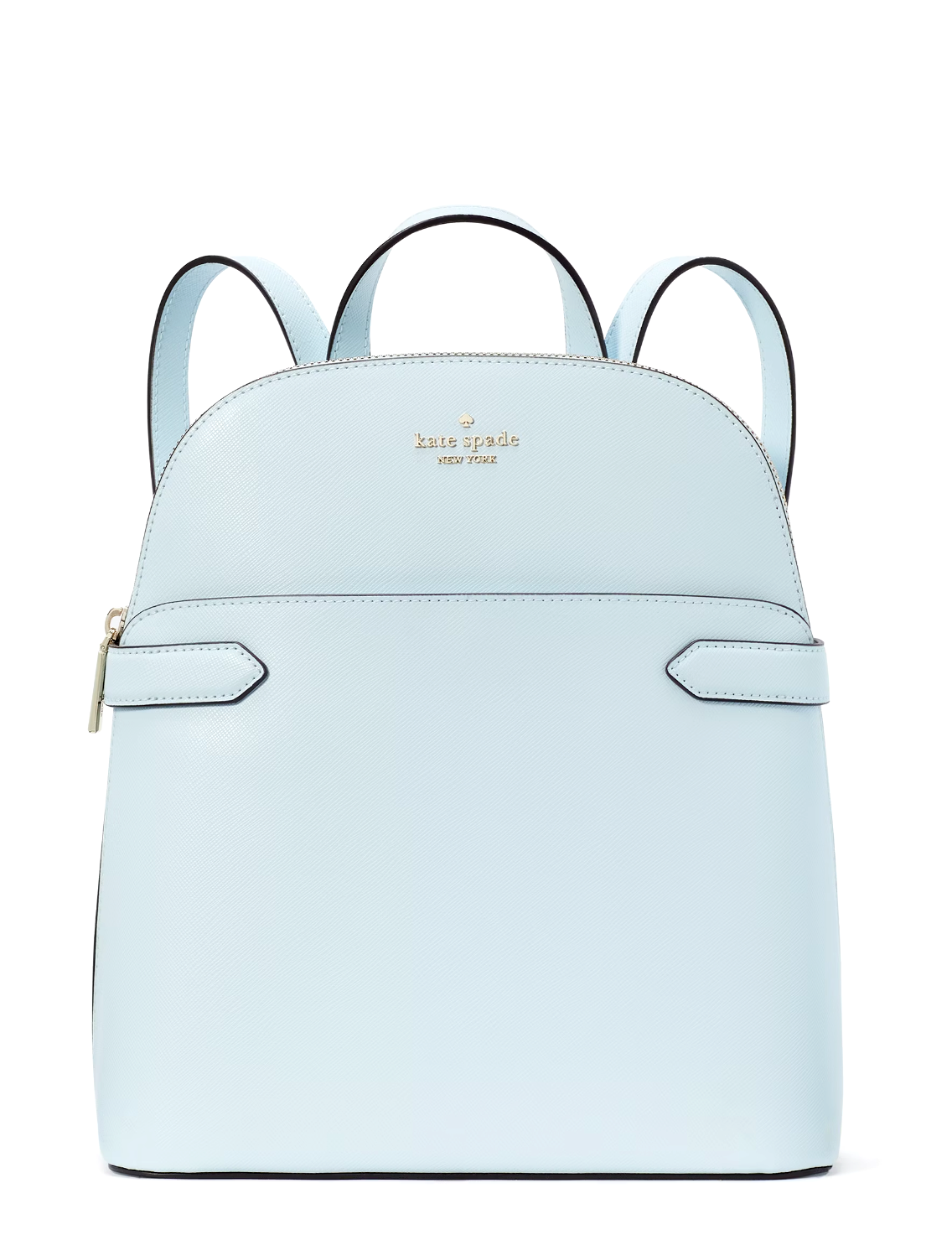 New Kate Spade Staci Saffiano Leather Dome Backpack Crisp