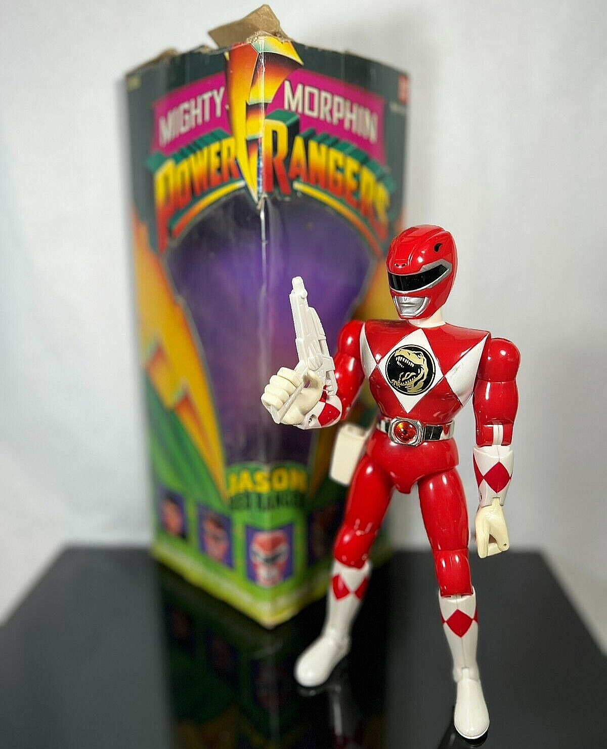 Jason RED Ranger VTG 1993 BANDAI Mighty Morphin Power