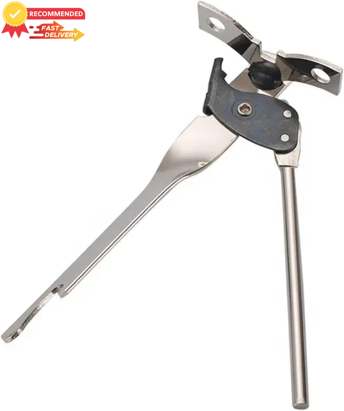 Butterfly Can Opener Stainless Steel Manual Heavy Duty Easy Grip for Arthritis