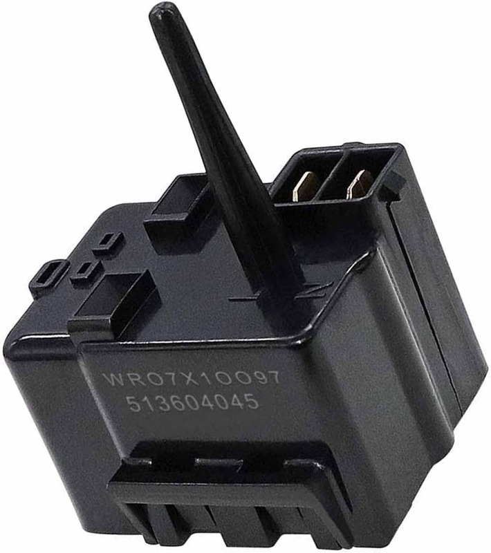 Compressor Relay Overload Starter WR07X10097 for GE Refrigerators Replaces