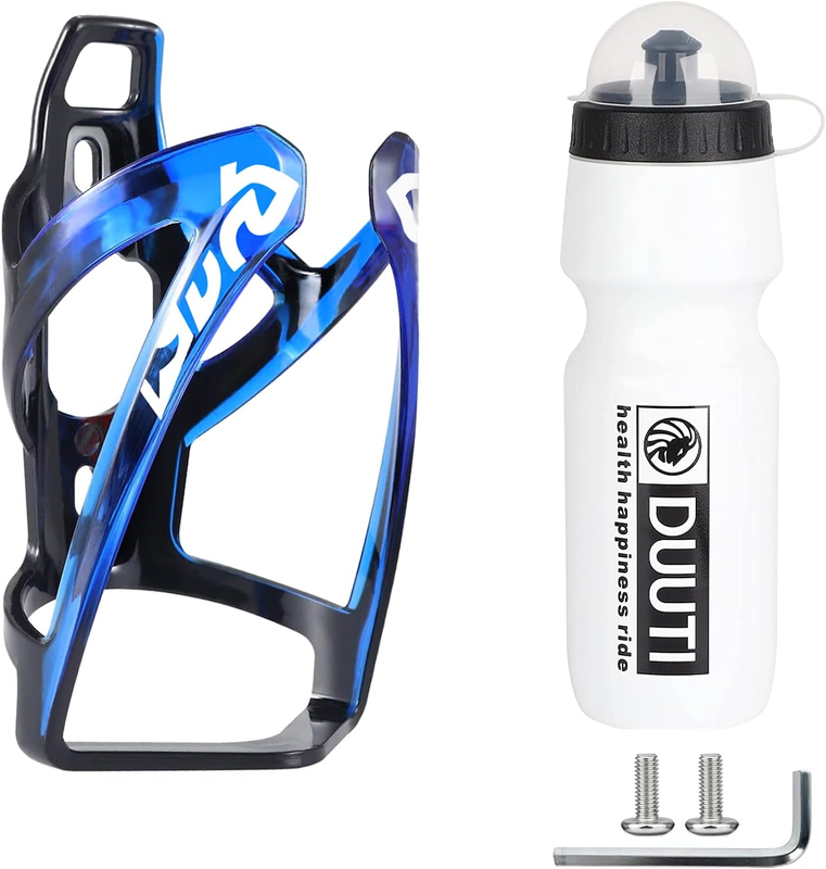 Bike Bottle Holder with Water Bottle, Universal Bike Water Bottle Cage with Bpa-