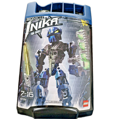 LEGO Bionicle Hahli Inika 8728 avec bidon et notice très bon état