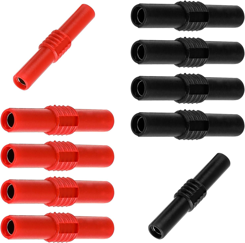 10pcs 4mm Banana Plug Female to Female Coupler Adapter Power C...