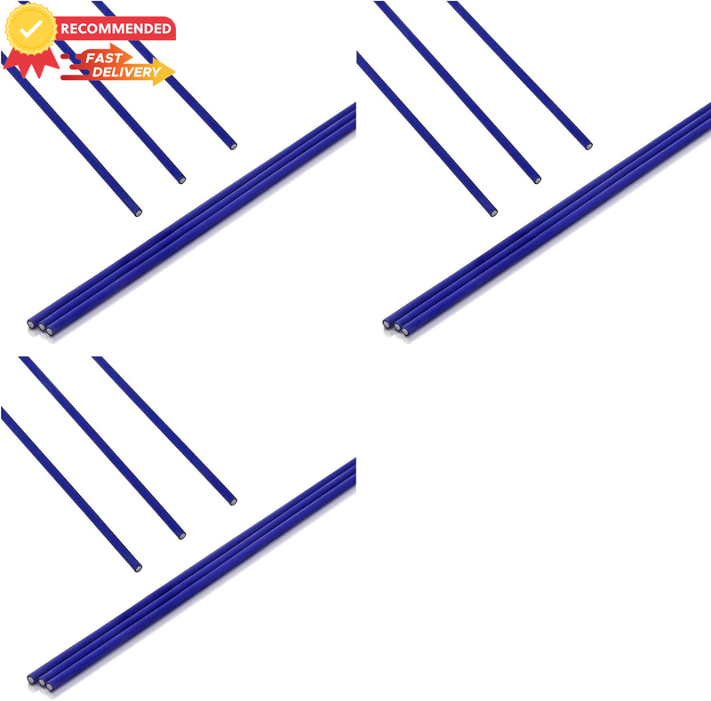 56% Silver Brazing Rods 9 Sticks - Flux Coated High Temp Welding Solder