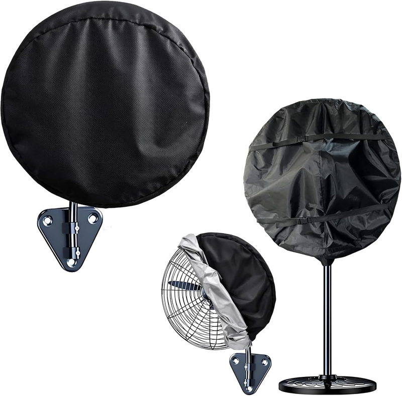 Wall Mount Fan Cover, 16 Inch Industrial Fan Cover, 600D Waterproof & Dustproof