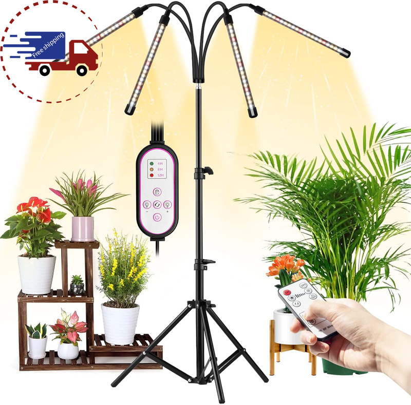 S For Indoor Plants 80 Led Full Spectrum Floor Plant Light With Stand