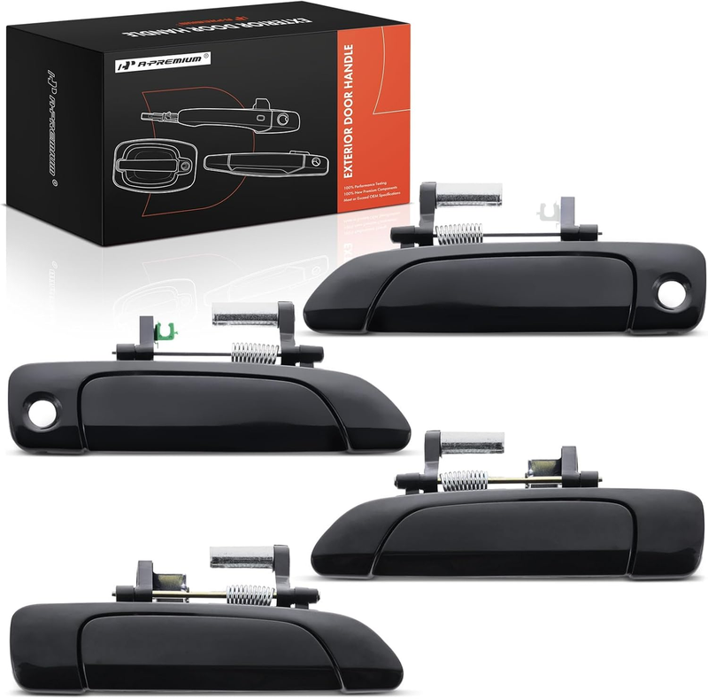 Driver Passenger Side Exterior Door Handles for Honda Civic 2001 2002 Sedan