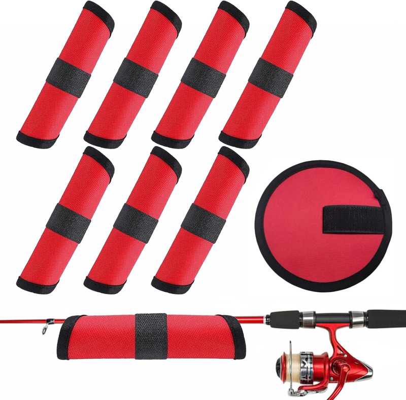 8 Pack Fishing Lure Covers Durable Hook Wraps and Protective Bait Shield for Fis