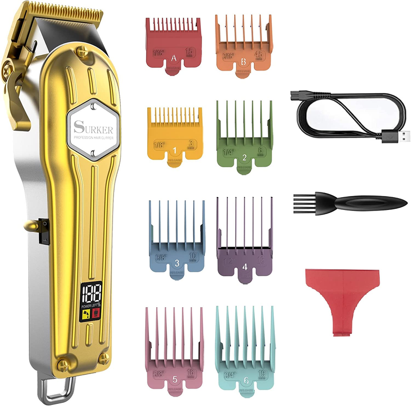 SURKER Hair Clippers for Men Trimmer for Men Hair Trimmer Beard Trimmer Barber H