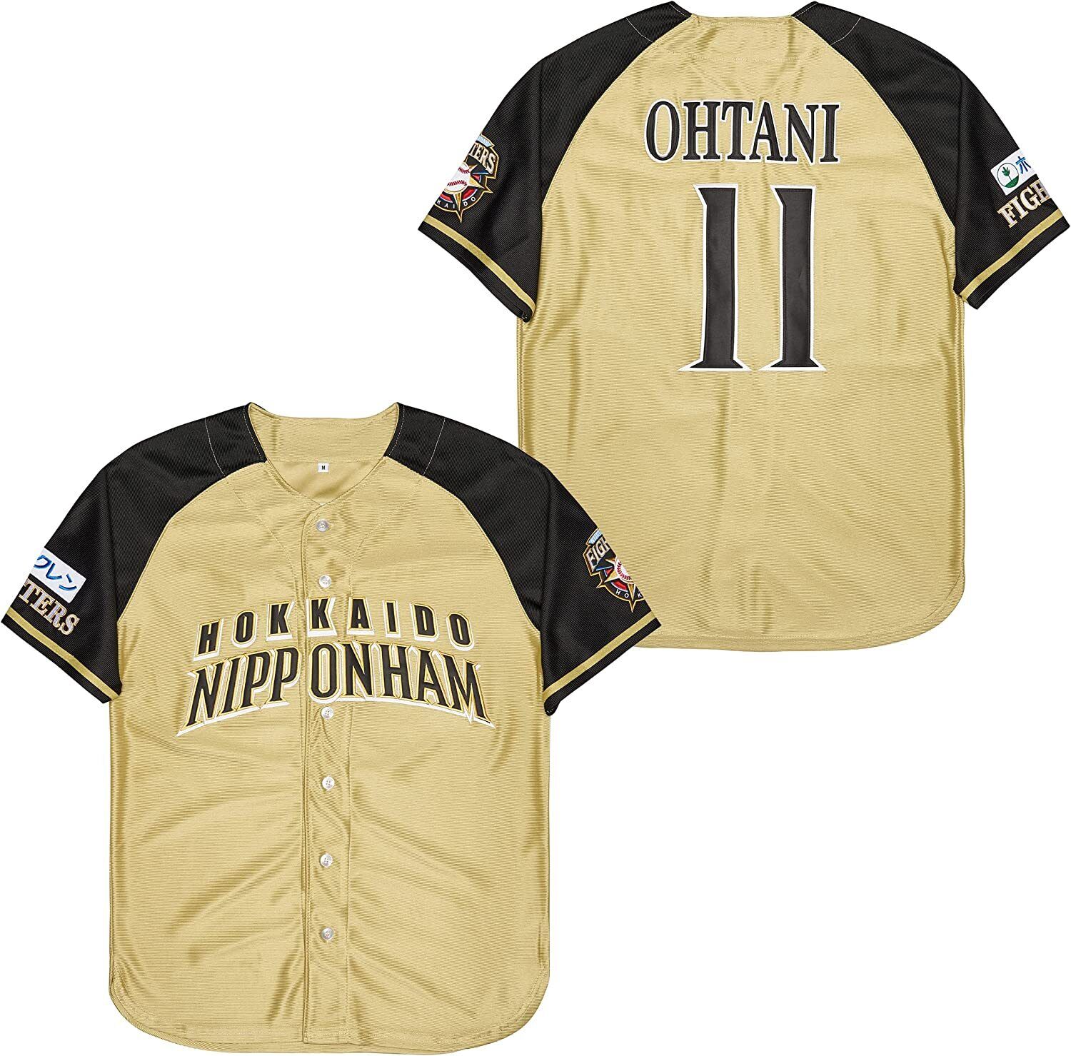 Men's Hokkaido Nippon-Ham Ohtani #11 Fighters Baseball Men's Hokkaido Nippon-Ham Ohtani #11 Fighters Baseball