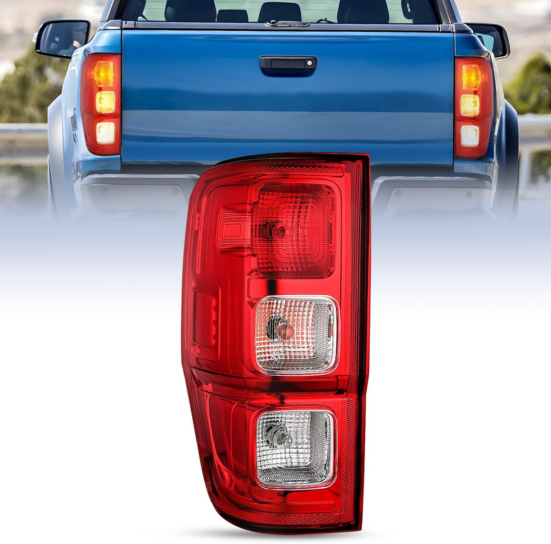 Taillight Assembly for Ford Ranger XL 2019 2020 2021 2022 2023 Rear Lamp Replace