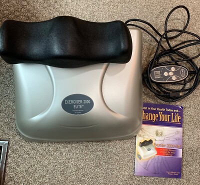 Clark Exerciser 2000 Elite Platinum Leg Swing Chi Machine Massage Tested WORKING