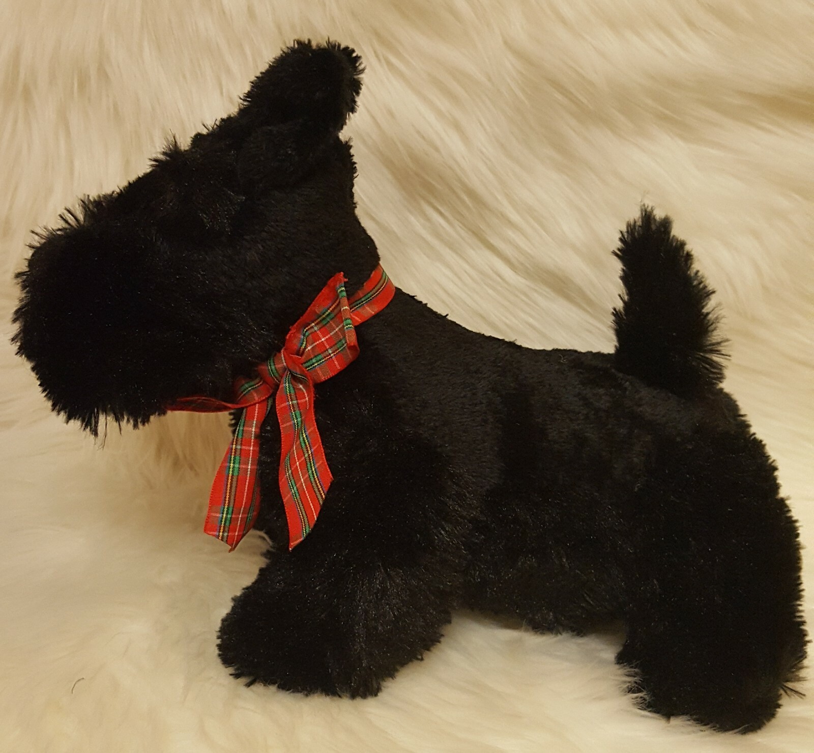 Melissa & Doug Maxwell Scottie Plush Dog, Black Terrier Stuffed Dog, Child's Toy