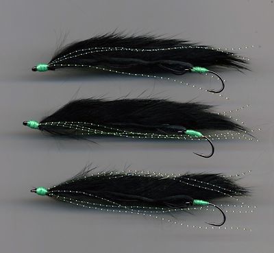 Trout Flies: Viva  Snake Flies. x 3 size 8 hook - All tied in the UK (code 524)