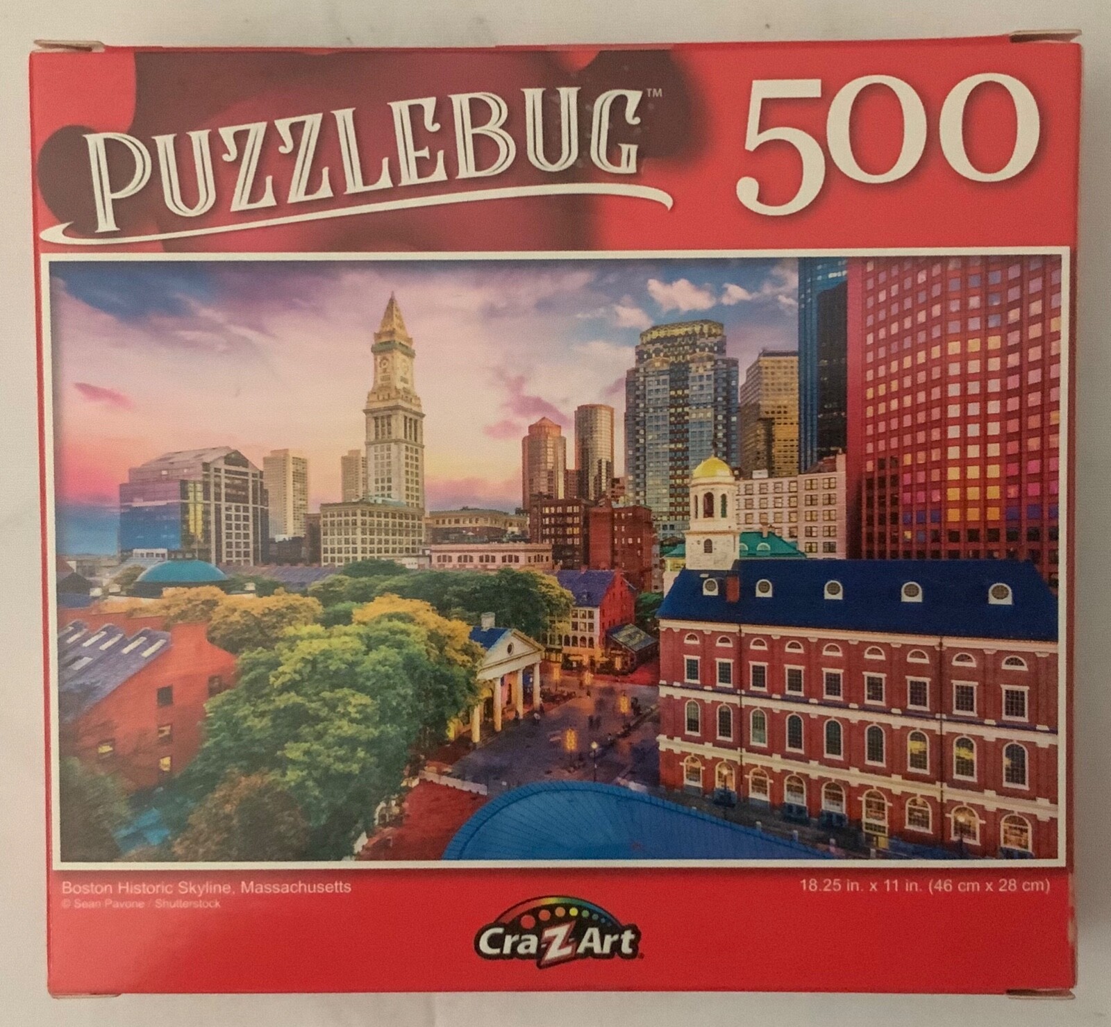 Cra-Z-Art - Boston Historic Skyline, Massachusetts - 500