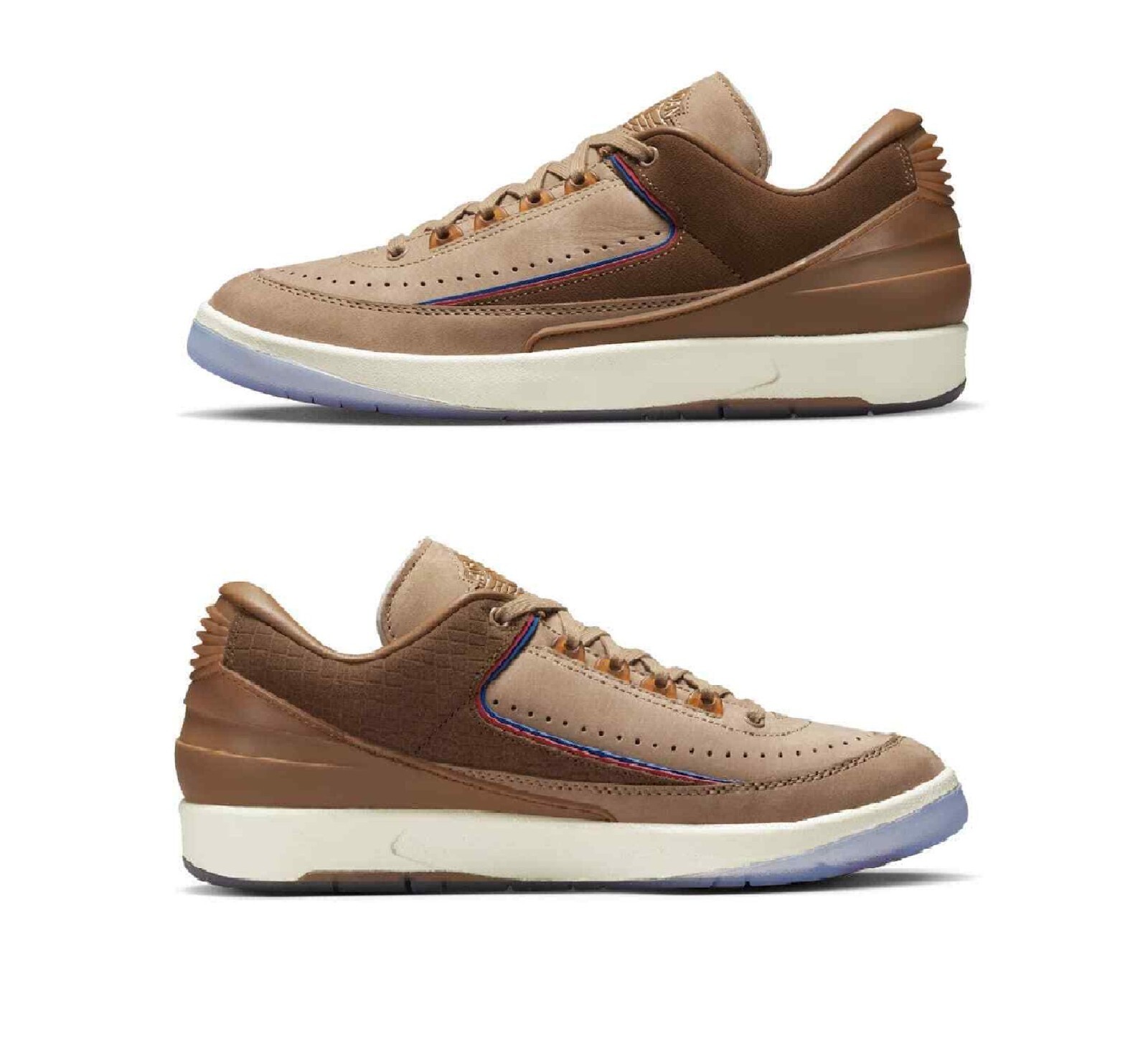 

[DV7129-222] Коричневые кроссовки Nike Air Jordan 2 Low TWO 18 *НОВИНКА*, Коричневый, Air Jordan 2