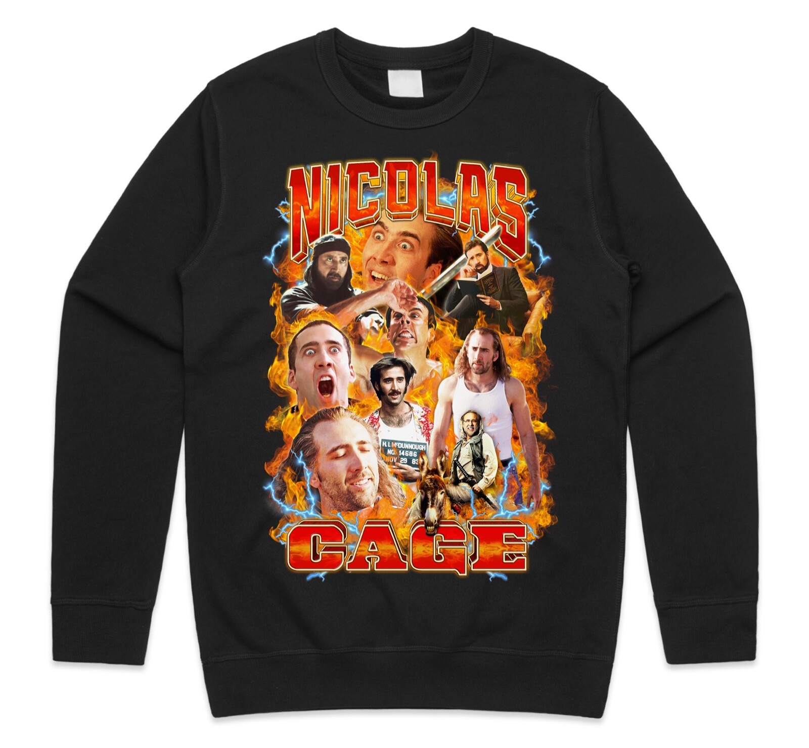 Nicholas cage christmas jumper sale