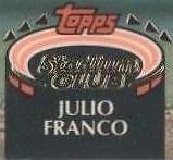 1992 Topps Stadium Club - Julio Franco #440