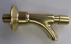 RUBINETTO X FONTANA A PULSANTE OTTONE 1/2 PAPILLON