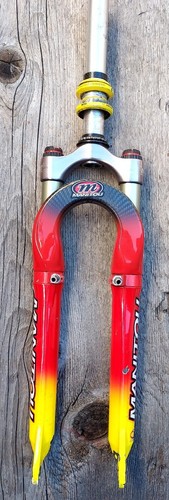 パーツ MANITOU Xvert T Manitou X-Vert TPC Dual Crown Fork: FOR PARTS/DISPLAY