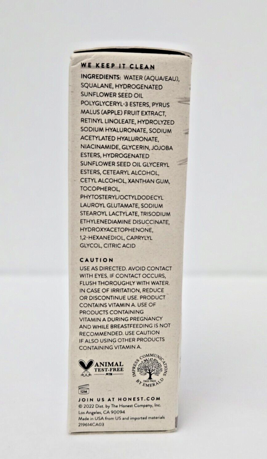Honest Beauty Honestly Pure Retinyl Serum, 1 fl oz
