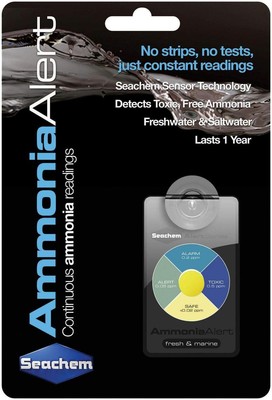 Seachem Ammonia Alert No Strips, No Tests Only Continuous Am