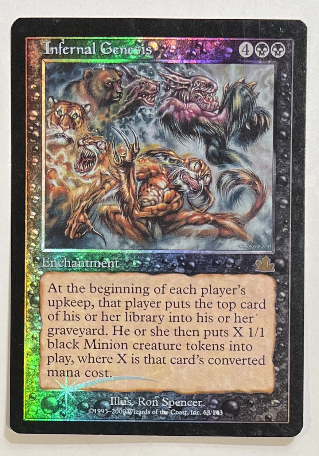 MTG 冥府からの誕生 Infernal Genesis Foil×3 まとめ MTG 冥府からの誕生 Infernal Genesis Foil×3 まとめ MTG INFERNAL