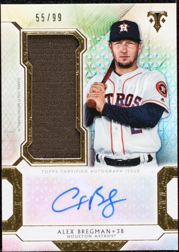 2018 Topps Triple Threads - Alex Bregman #UAJR-ABR