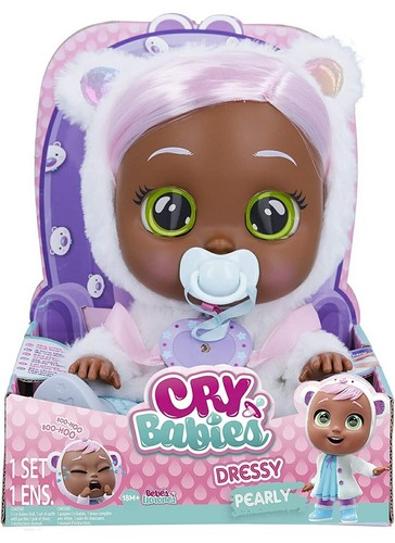 その他 cry baby push doll Cry Babies 9'' Tiny Cuddles Talents Roxy Baby Doll with