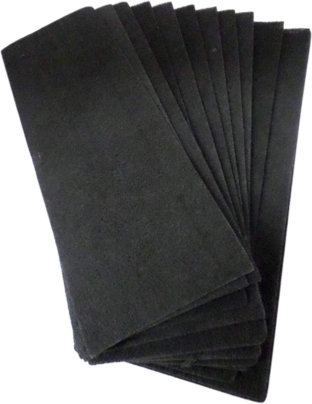Floor Register Vent Charcoal Carbon Filters 4″ X 12″ 18 Pack