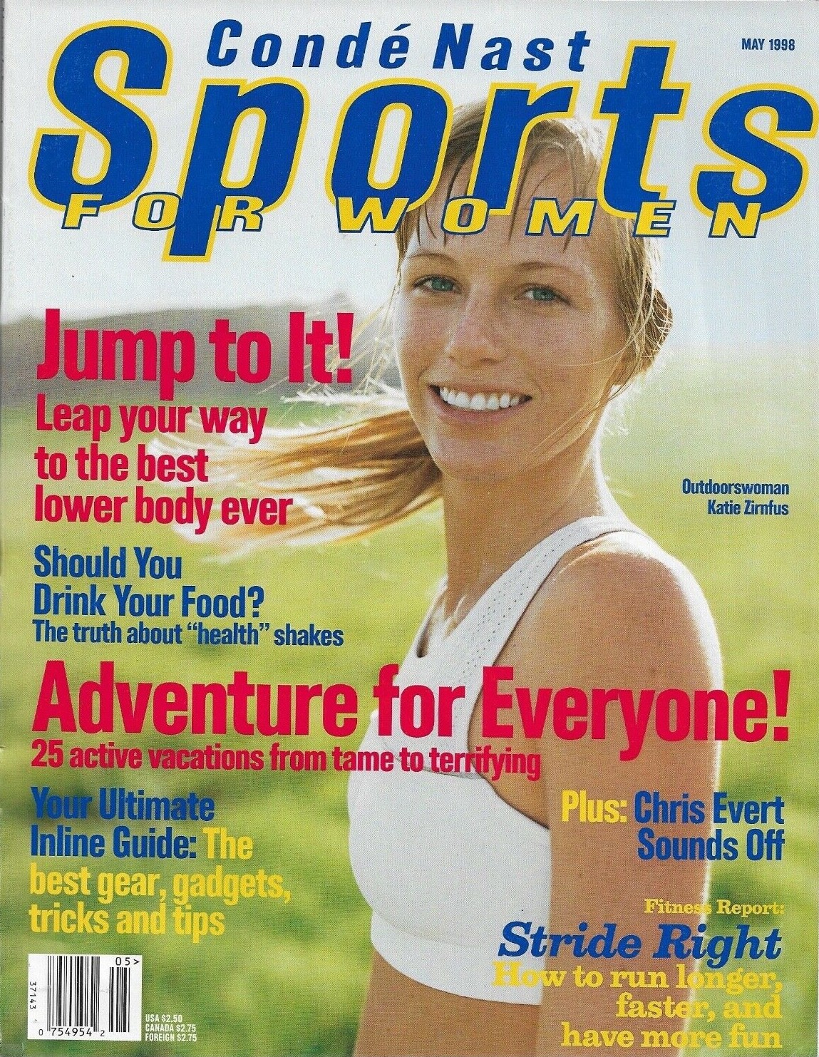 KATIE ZIRNFUS - Conde Nast Sports For Women Mag May 1998