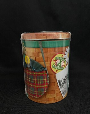 Girl Scout Backpack Design SEALED Cookie Tin Collectable