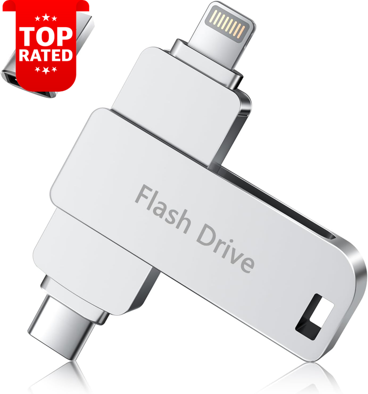 512GB Flash Drive 3in1 iPhone Photo Stick USB External Storage Data Backup