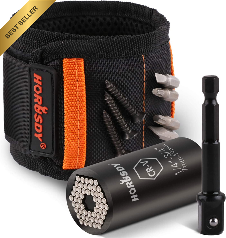 Magnetic Wristband & Universal Socket Grip