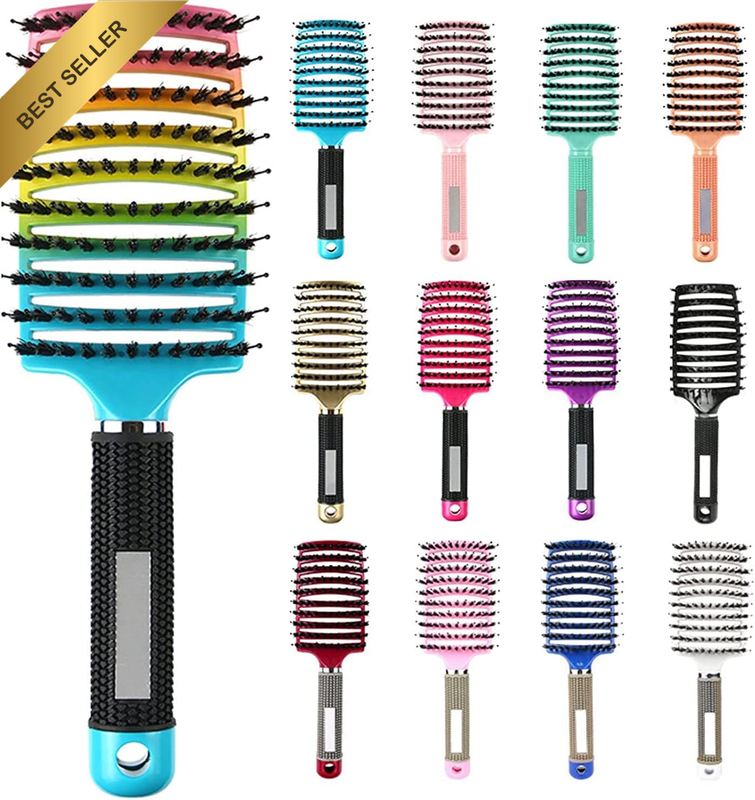 My Sensory Space Detangling Hairbrush, Magical Brush Detangler, Detangler Bristl
