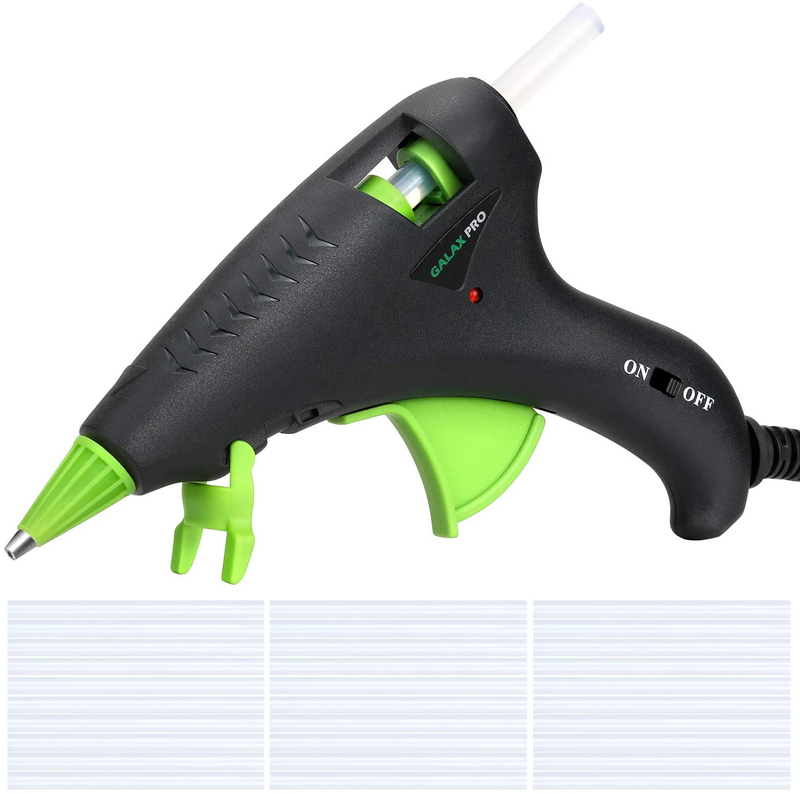 GALAX PRO Klebepistolen 20 W, Mini-Heißklebepistole mit Draht 220 V mit 30 Stü