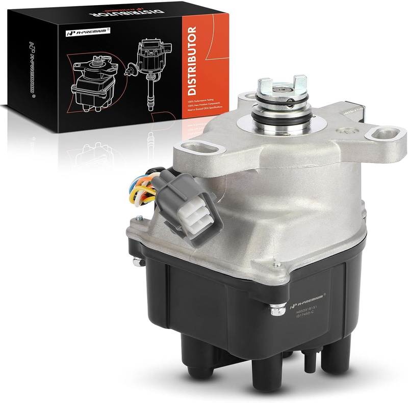 Ignition Distributor with Cap & Rotor for Honda CR-V CRV 1999 2000 2001 L4 2.0L