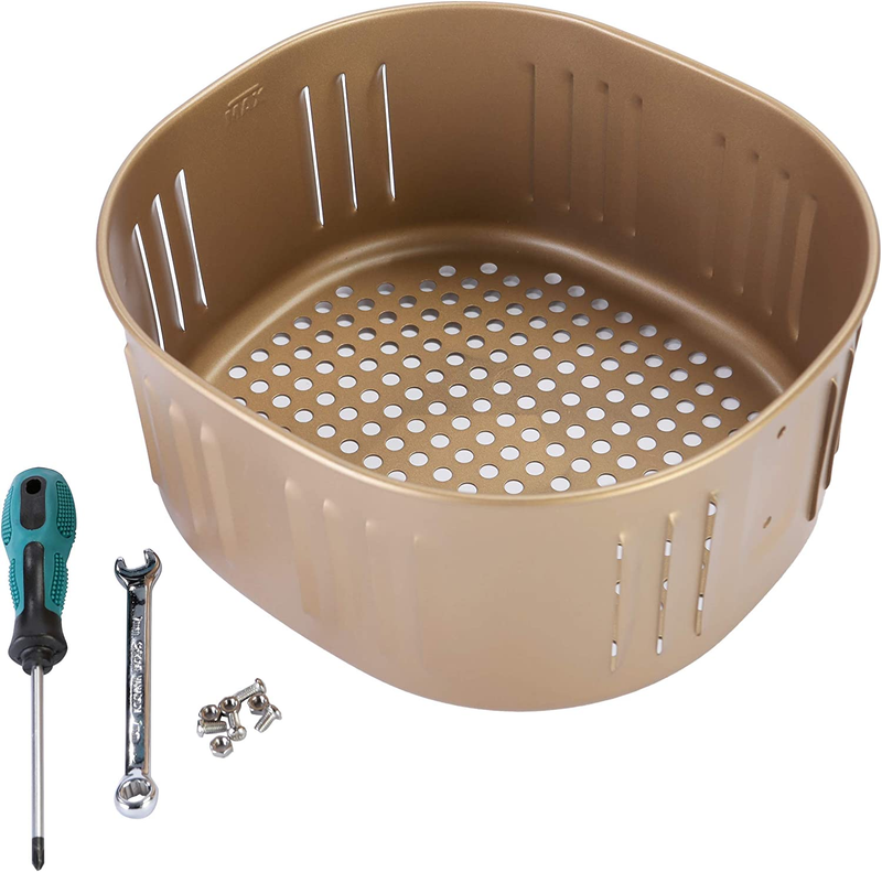 Replacement Basket For Power Xl Dash Gowise Usa Cozyna 5.5qt Non-stick