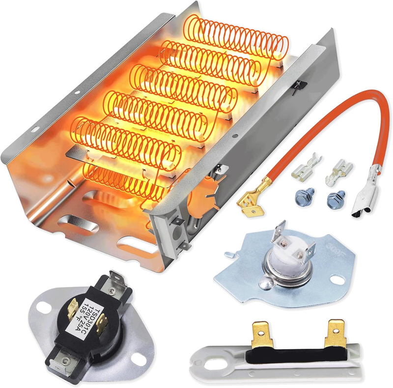 Heating Element 279838 W10724237 for Whirlpool Kenmore Maytag Amana Dryer