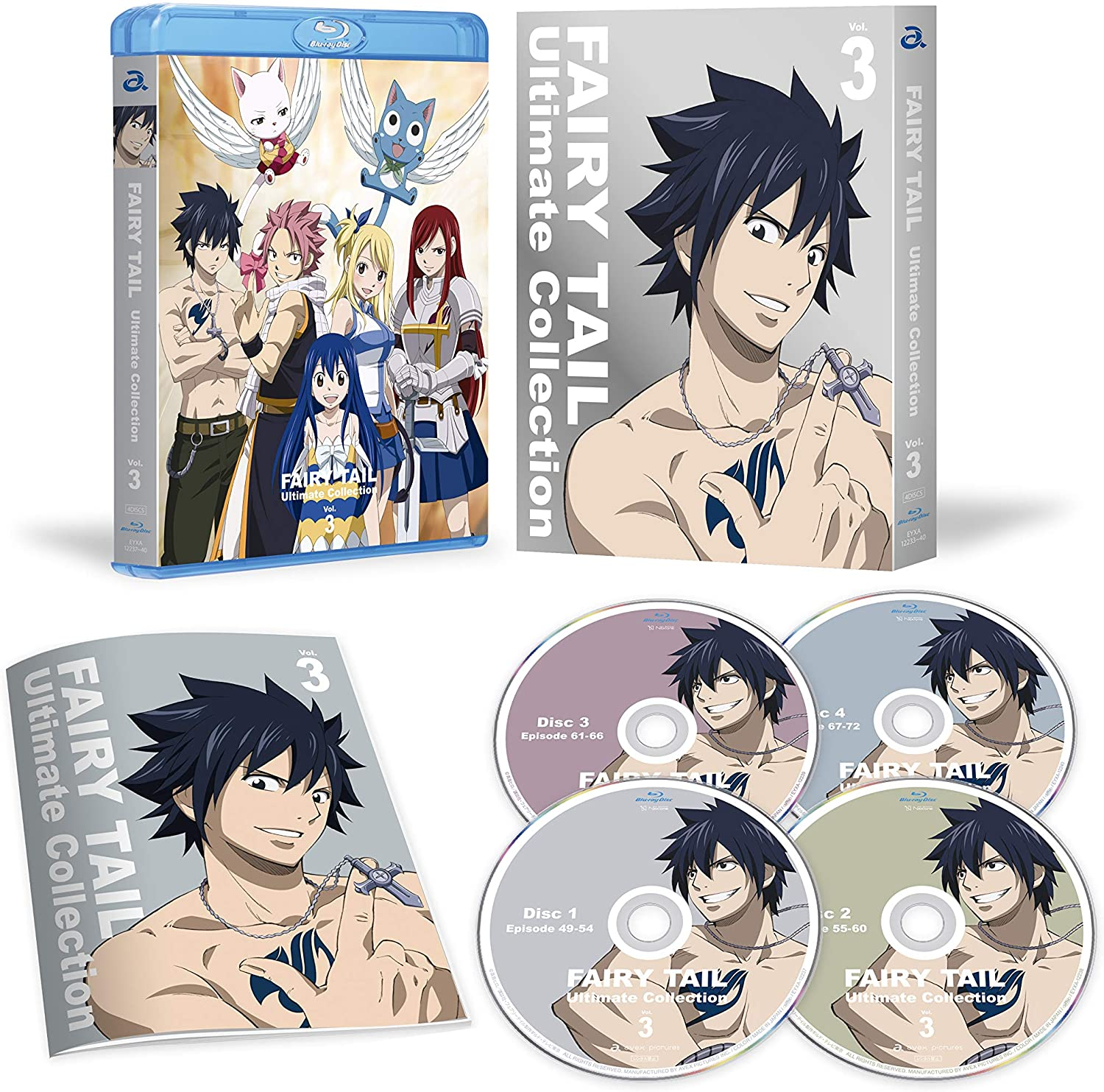 New FAIRY TAIL Ultimate Collection Vol.3 Blu-ray Japan EYXA-12237 4562475292374 | eBay New FAIRY TAIL Ultimate Collection Vol.3 Blu-ray Japan EYXA-12237 4562475292374 | eBay