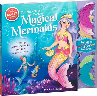 KLUTZ The Marvelous Book of Magical Mermaids Activity Kit Medium
