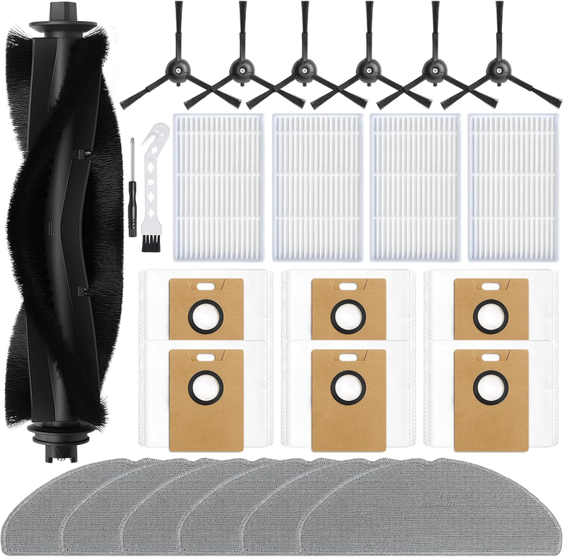 RV20 Max plus Replacement Parts for RV20 RV30 Robotic Vacuum Cleaner 1 Roller 4