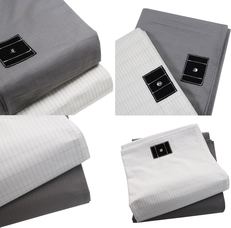 Grounding Sheets for Bed Queen Size, Grounding Flat Sheet with Silver Fiber & Co