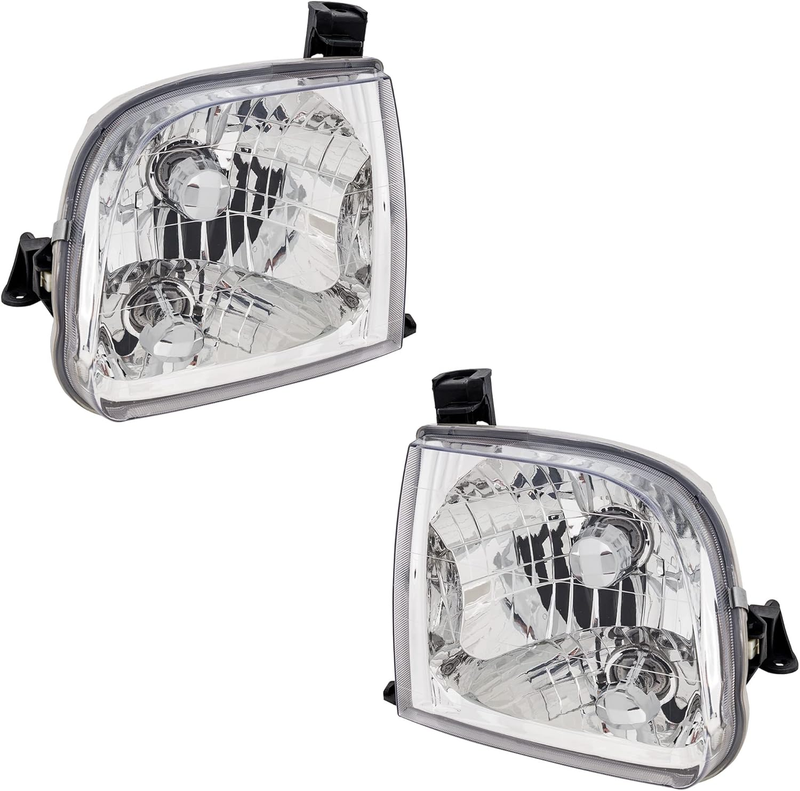 Driver and Passenger Side Headlight for Toyota Tundra Base Limited SR5 2000-2004