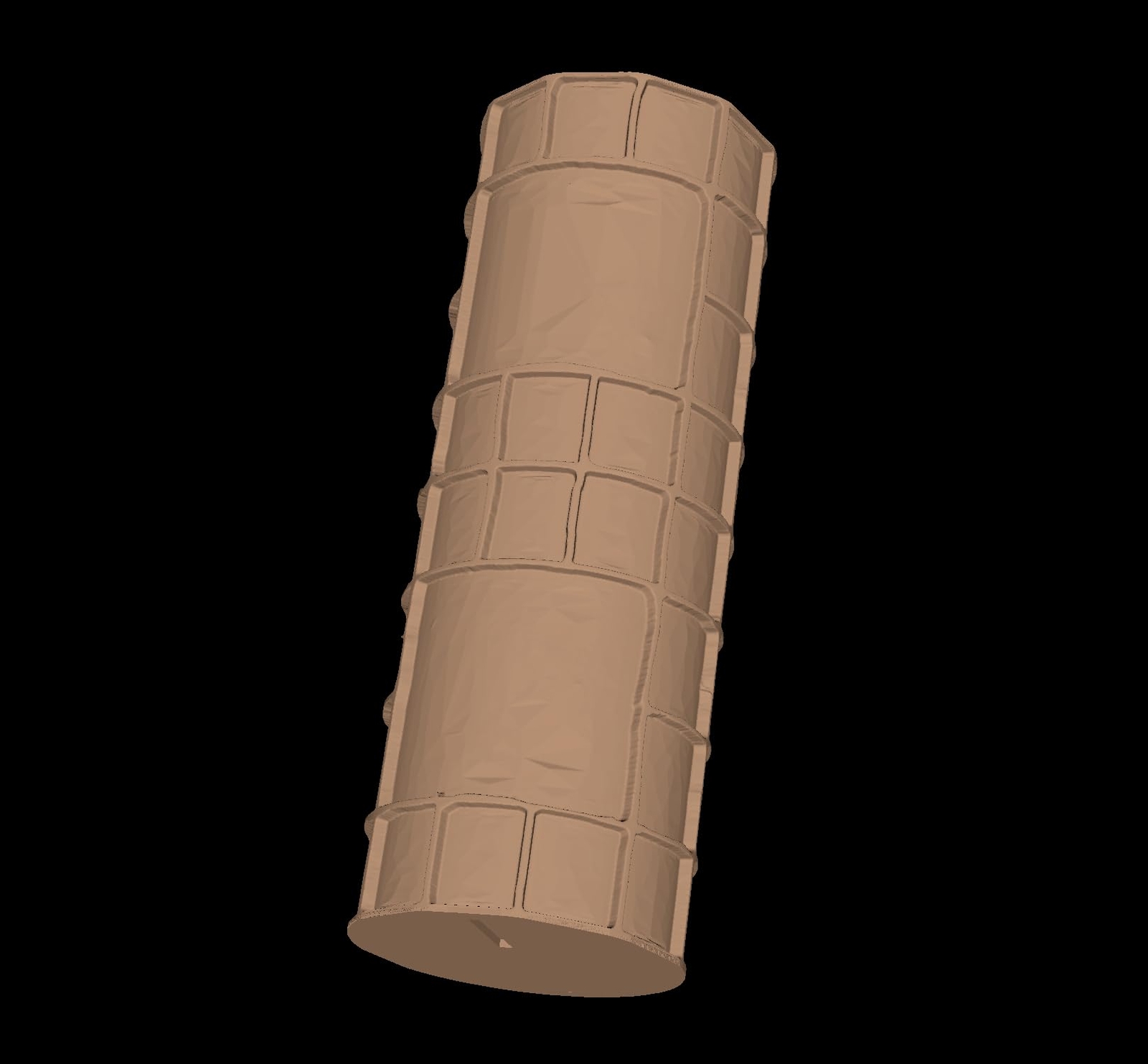 Cobblestone Clay Texture Roller 4 Inches art craft diorama STL Loot Factory Set2