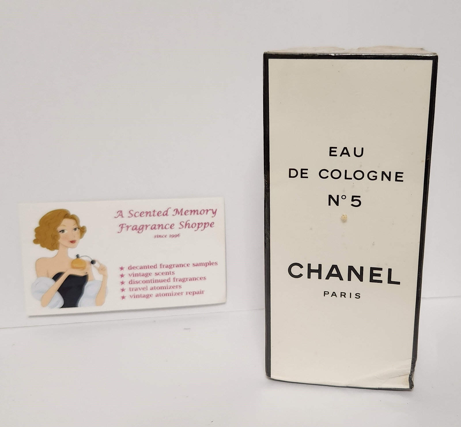 Vintage 1960's Chanel No. 5 EDC Cologne Splash ~ Large 4 fl