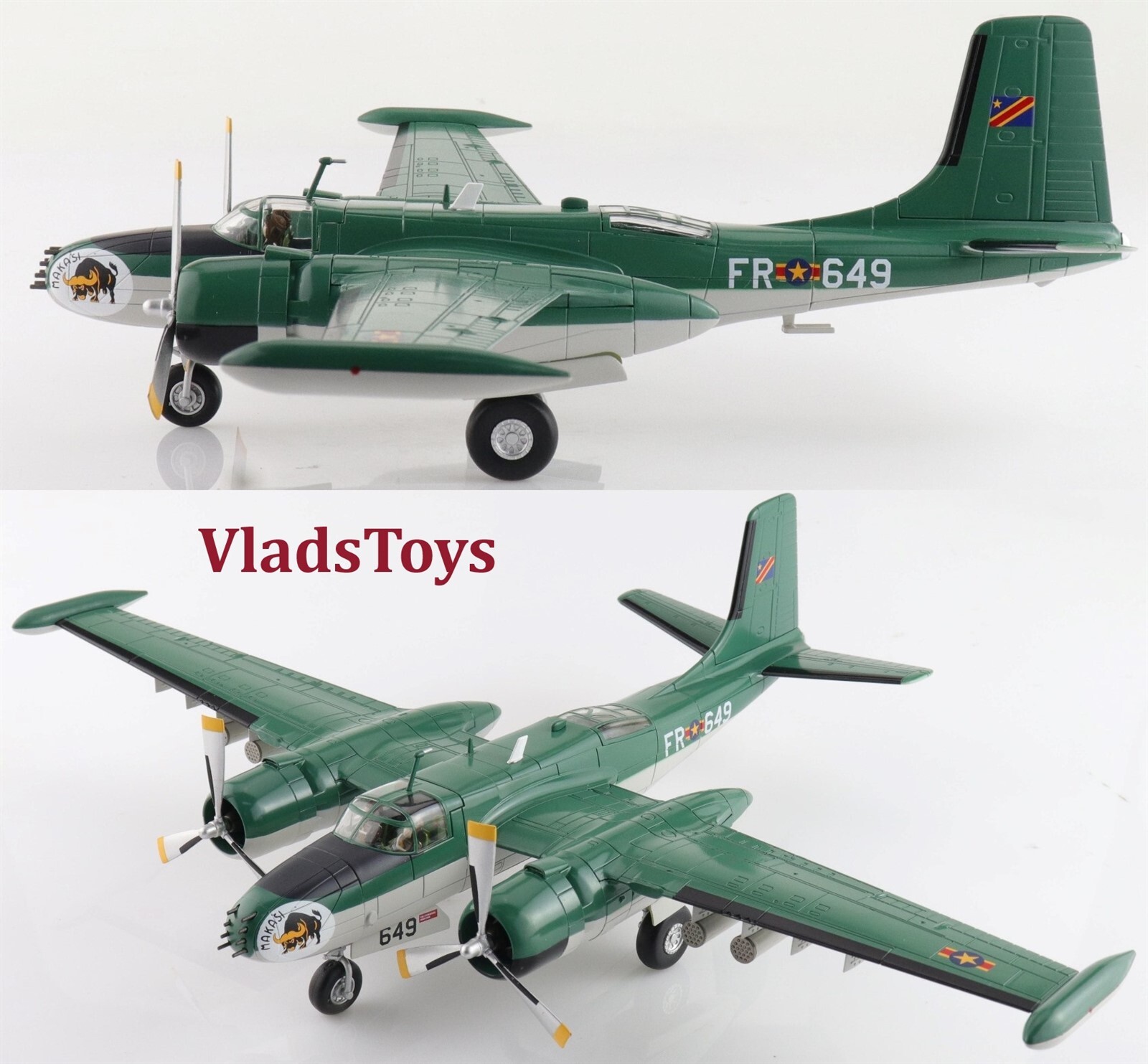 Hobby Master 1:72 B-26K Counter Invader Congolese Air Force
