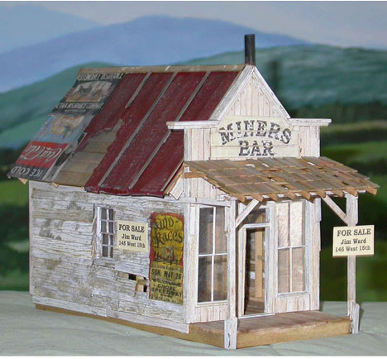 Wooden HOn3 Model Trains