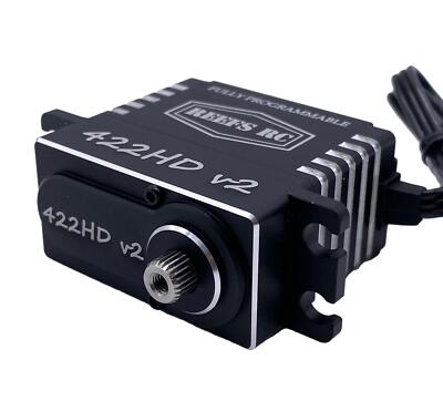 Reefs RC 422HDV2 High Torque Titanium Gear Digital Servo High Voltage REEFS65